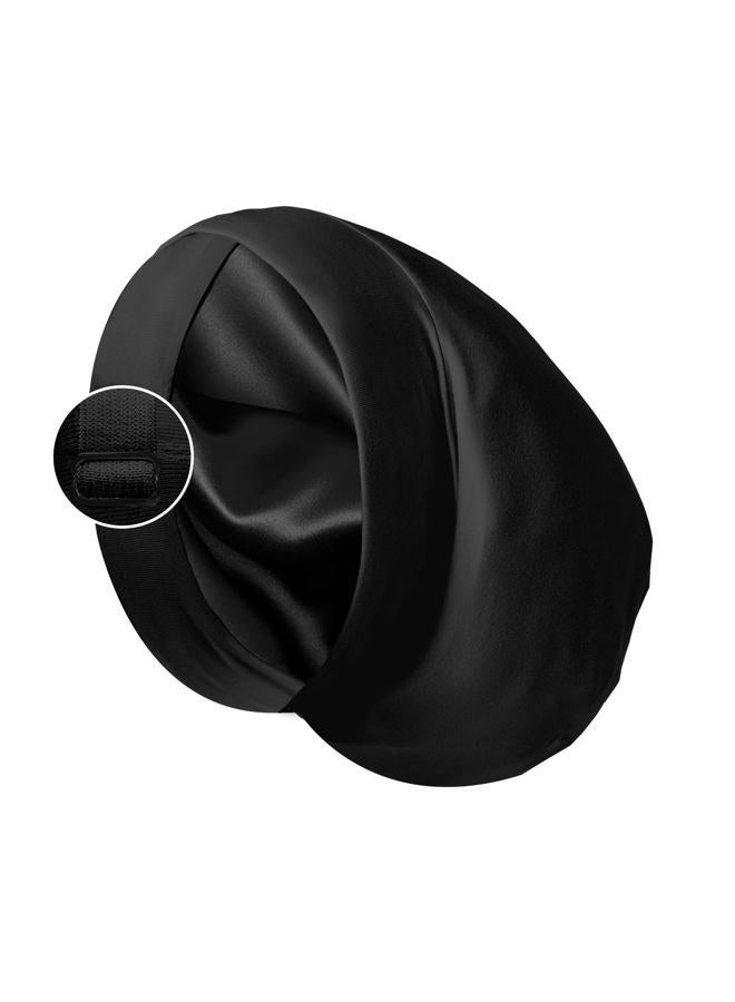 Blueelf Satin Bonnet Silk Lined Sleep Cap- Adjustable Hair Cover for Women Men Frizzy Hair Night Cap Patients Care - Image 1