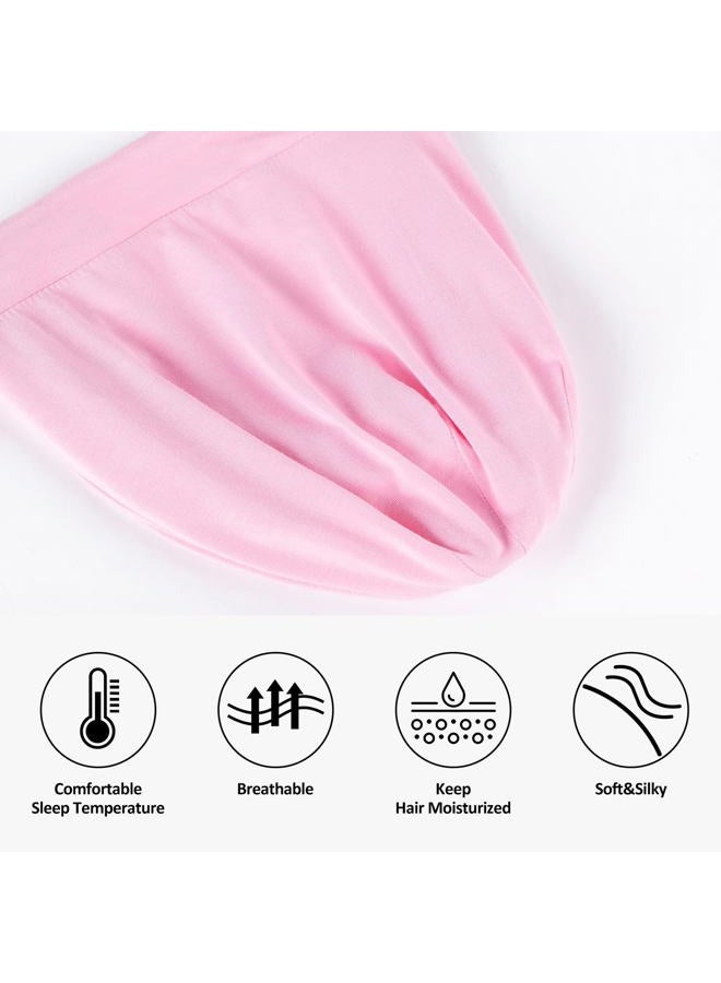 Blueelf Satin Bonnet Silk Lined Sleep Cap- Adjustable Hair Cover for Women Men Frizzy Hair Night Cap Patients Care - Image 4