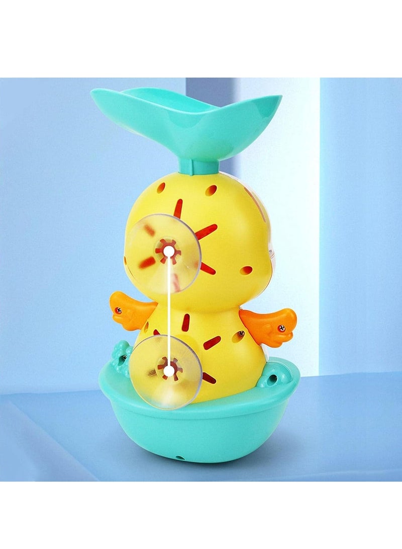 Toyland Babies Toddler Bath Tub Water Gear Duck Toy Spinning Water Gear Toys For Toddlers  - Image 3