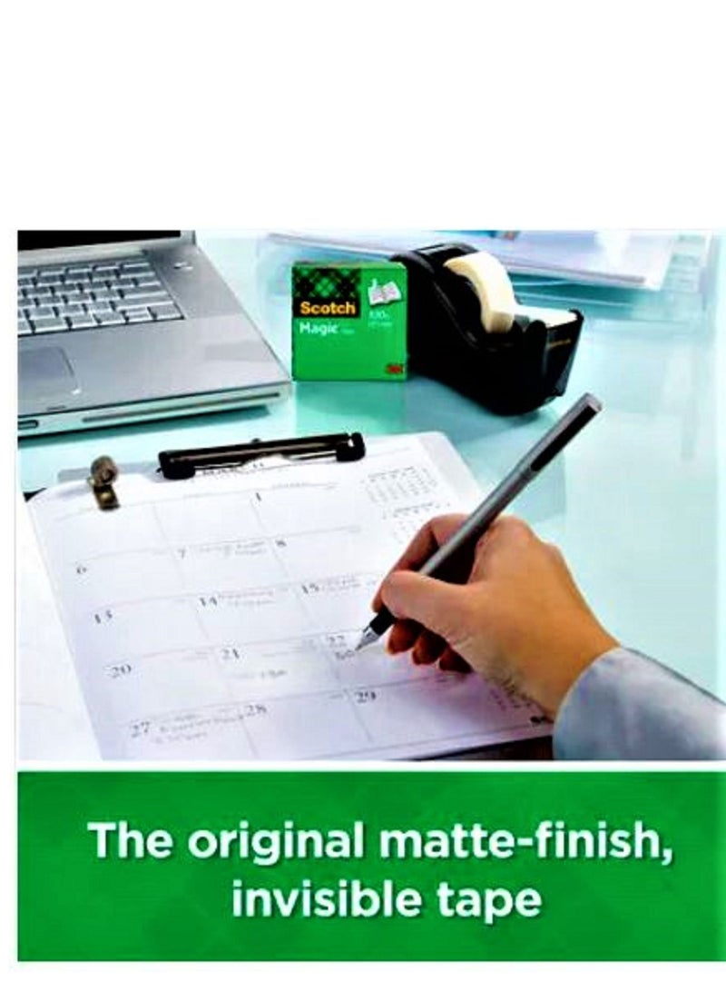 Scotch Magic Tape Pack of  6 Rolls,  Engineered for Repairing, 3/4 x 1000 Inches - Image 3