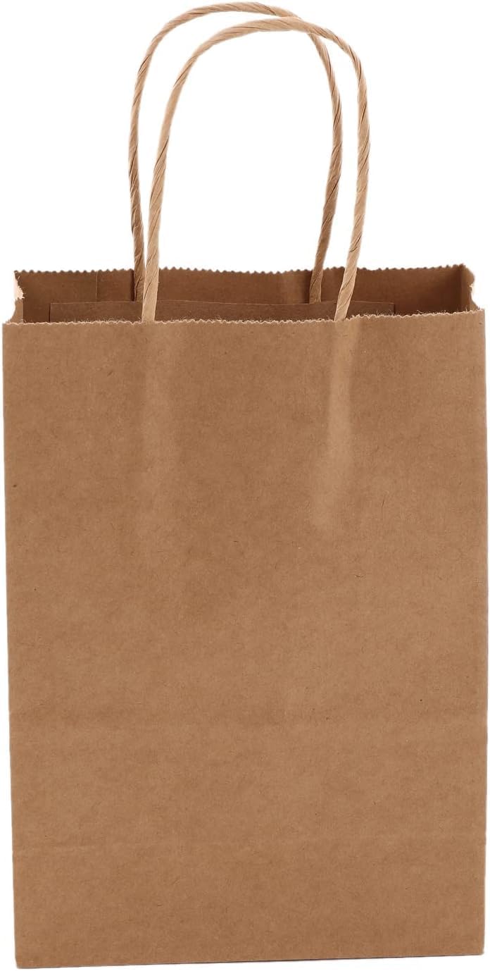 Red Dot Gift REDDOTGIFT® Pack of 24 Kraft Paper Gift Bags - H21*L15*D8cm for Various Occasions - Image 1
