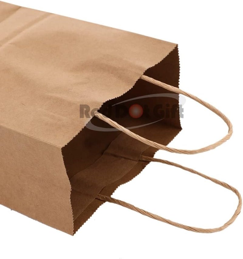 Red Dot Gift REDDOTGIFT® Pack of 24 Kraft Paper Gift Bags - H21*L15*D8cm for Various Occasions - Image 4