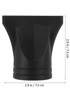 DOITOOL DOITOOL Hair Dryer Nozzle, 2pcs Nylon Non-General Type Salon Replacement Plastic Narrow Concentrator Attachment for Diameter 4.5cm, Quick Dryer Attachment Nozzle  - Image 2