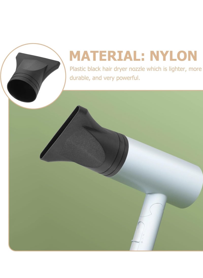 DOITOOL DOITOOL Hair Dryer Nozzle, 2pcs Nylon Non-General Type Salon Replacement Plastic Narrow Concentrator Attachment for Diameter 4.5cm, Quick Dryer Attachment Nozzle - Image 4