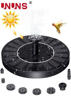 Solar Fountain Pump,1.4 W Solar Water Fountain With 8 Nozzles，Solar Powered Water Feature Pump For Pond Garden,Bird Bath,Fish Tank,Pool,Garden Decor,18CM - pzsku/ZFE29F83997602F651545Z/45/_/1690423224/cb1e69b8-d934-47bd-aee2-8e16eceb89d0