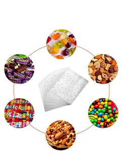 KASTWAVE 300Pcs Clear Cello Cellophane Bags Self Adhesive Thank You Plastic Bags for Bakery Candle Soap Cookie Candies Dessert Holiday New Year Party Favors  - Image 3