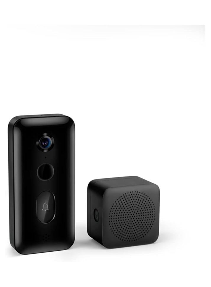 Xiaomi Smart Doorbell 3 Ultra-Clear 2K Resolution 5200mAh BHR5416GL - Black - Image 1
