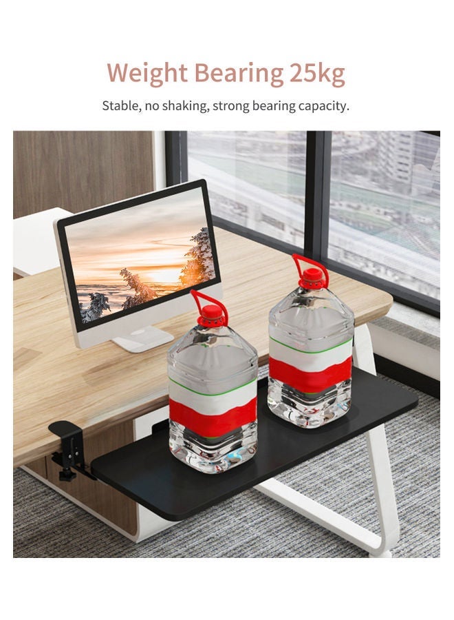 NIBEMINENT Clamp On Keyboard Tray Black - Image 5