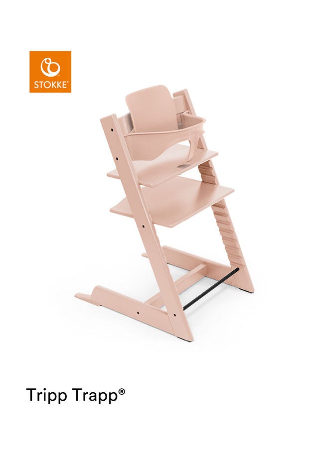 STOKKE - كرسي الأطفال Tripp Trapp - وردي هادئ - Image 1