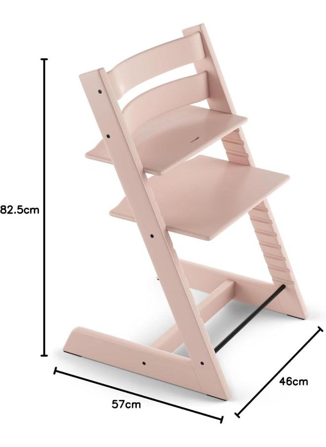 STOKKE - كرسي الأطفال Tripp Trapp - وردي هادئ - Image 1