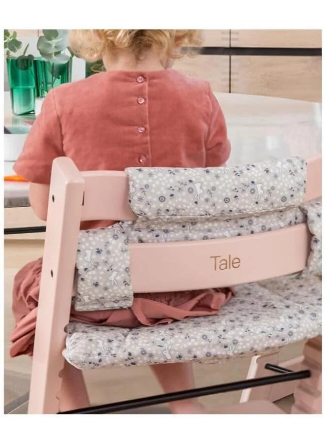 STOKKE Tripp Trapp Chair Adjustable, Convertible Baby High Chair For Toddlers , Children And Adults Convenient, Comfortable And Ergonomic Classic Design Serene Pink