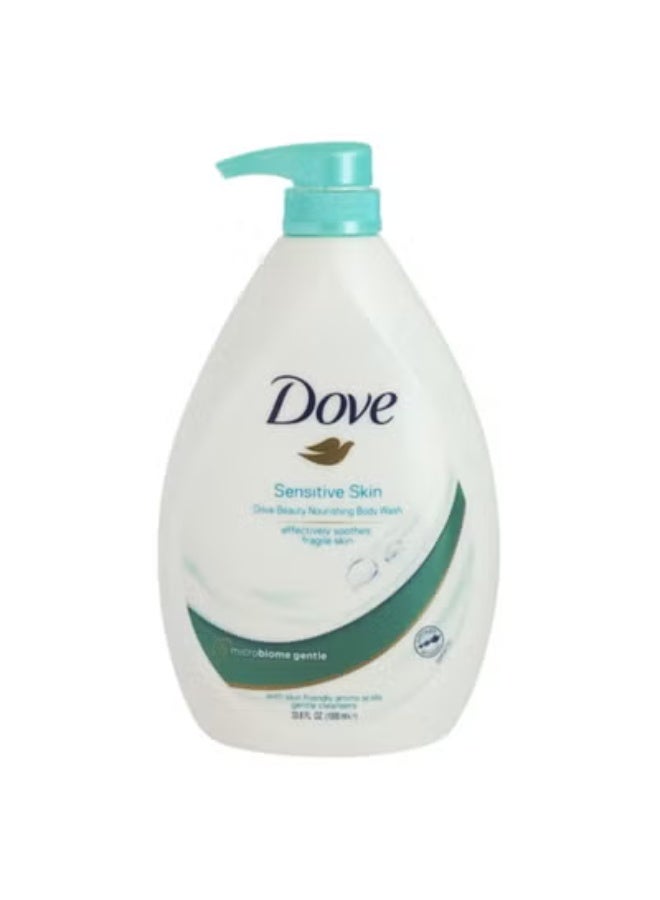 Sensitive Skin Nourishing Body Wash Effectivly Soothes Fragile Skin 1000 ML