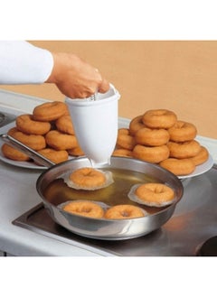 silvercnc Doughnut Maker Plastic Batter Baking Decorating Tools Dispenser Donut Cookies Tools Making Kitchen Bakeware 