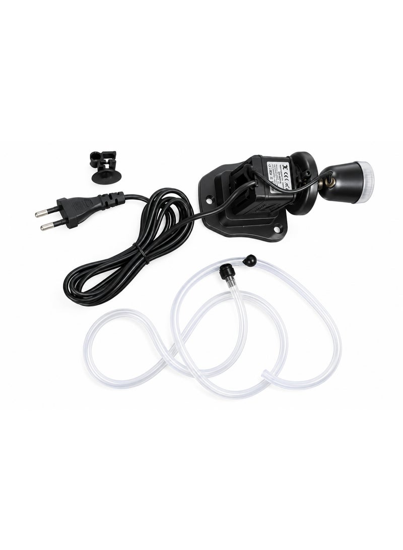 Submersible Aquarium Air Pump 3W with LED Light & Adjustable Airflow – Quiet Oxygen Pump for Fish Tanks, Fully Waterproof, RS-600LA, 220-240V - Image 4