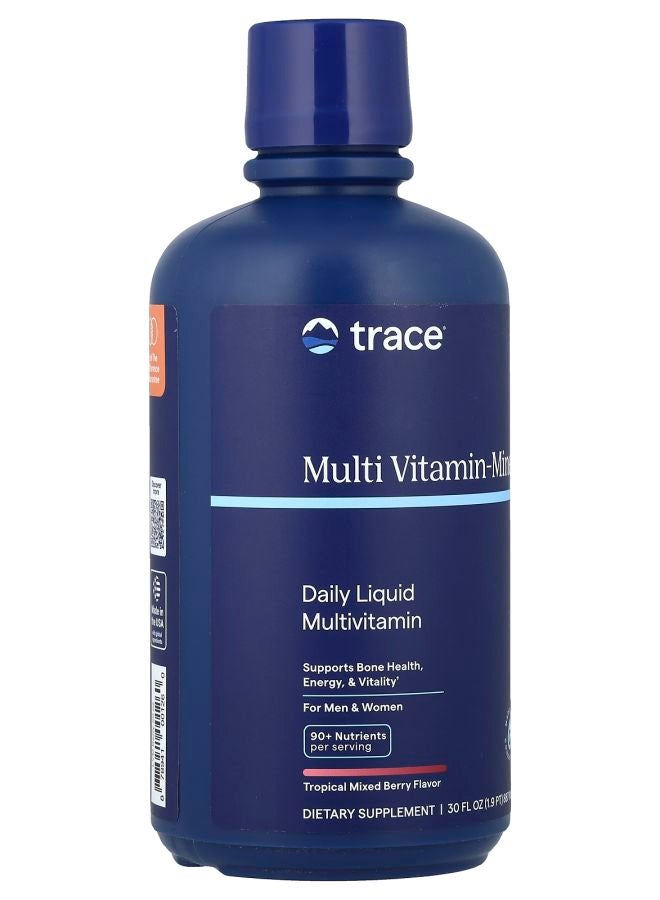 TRACE Multi Vitamin-Mineral For Men & Women Tropical Mixed Berry 30 fl oz (887 ml) - Image 2