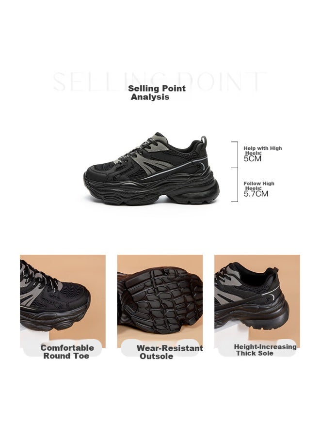 DUSTO Da Dong Women's Shoes Spring New Fashion Casual Simple Flat Bottom Strap High Heel Round Toe Q0306 - Image 1