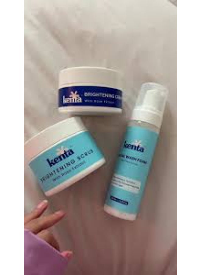 kenta The Kenta Rose Oil Collection, consisting of Kenta Cream, Foaming Wash, and Scrub – the secret to a naturally even, clear, and radiant complexion! - Image 3