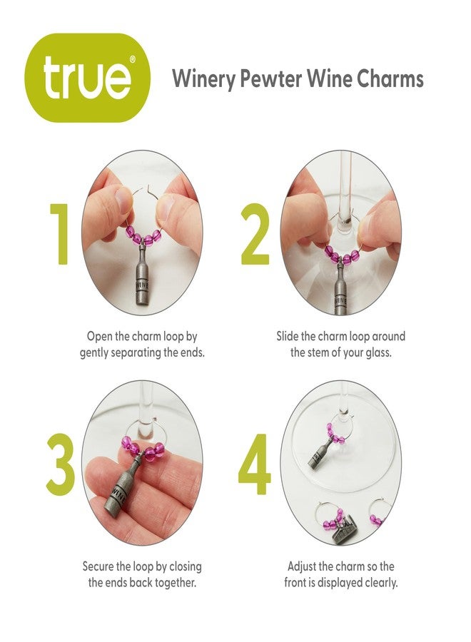 ترو تعليقات زجاجات النبيذ الساحرة من ترو فابريكايشنز، اللون: نبيذ، الموديل: 694 (المنزل والمطبخ) - Image 4