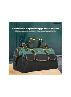 Beauenty Beauenty 18-Inch Tool Bag, Waterproof Tool Bag Organizer, Wide Mouth Tool Tote Bag, Large Capacity Canvas Tool Bag for Various Tools, Mechanic Electrician Carpenter (18-Inch)  - Image 4