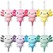Poen 8 Pcs Axolotl Keychain Plush Toys 4inch Kid Easter Basket Stuffers Video Game Party Favor Kindergarten School Gift for Stuffed Animal Mini Kawaii Cute Doll Ornament Classroom RewardClassic - Image 2