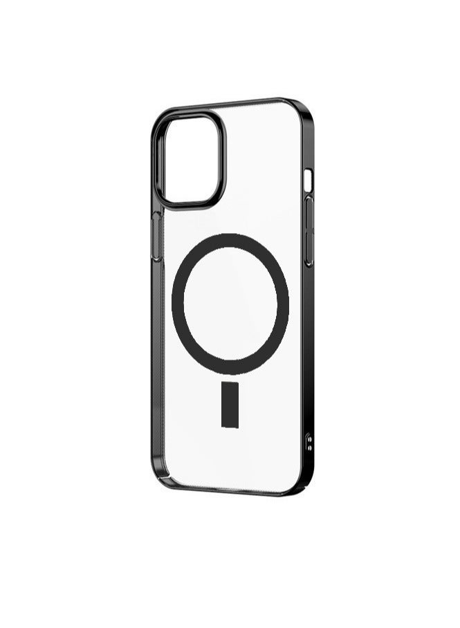 ELTRAZONE iPhone 14 Pro Magsafe Case 6.1 Inch Slim Thin Magnetic Case, Yellowing-Resistant, Anti-Drop Shock Absorption, Anti-Scratch and Hard Back Crystal Case - Image 1