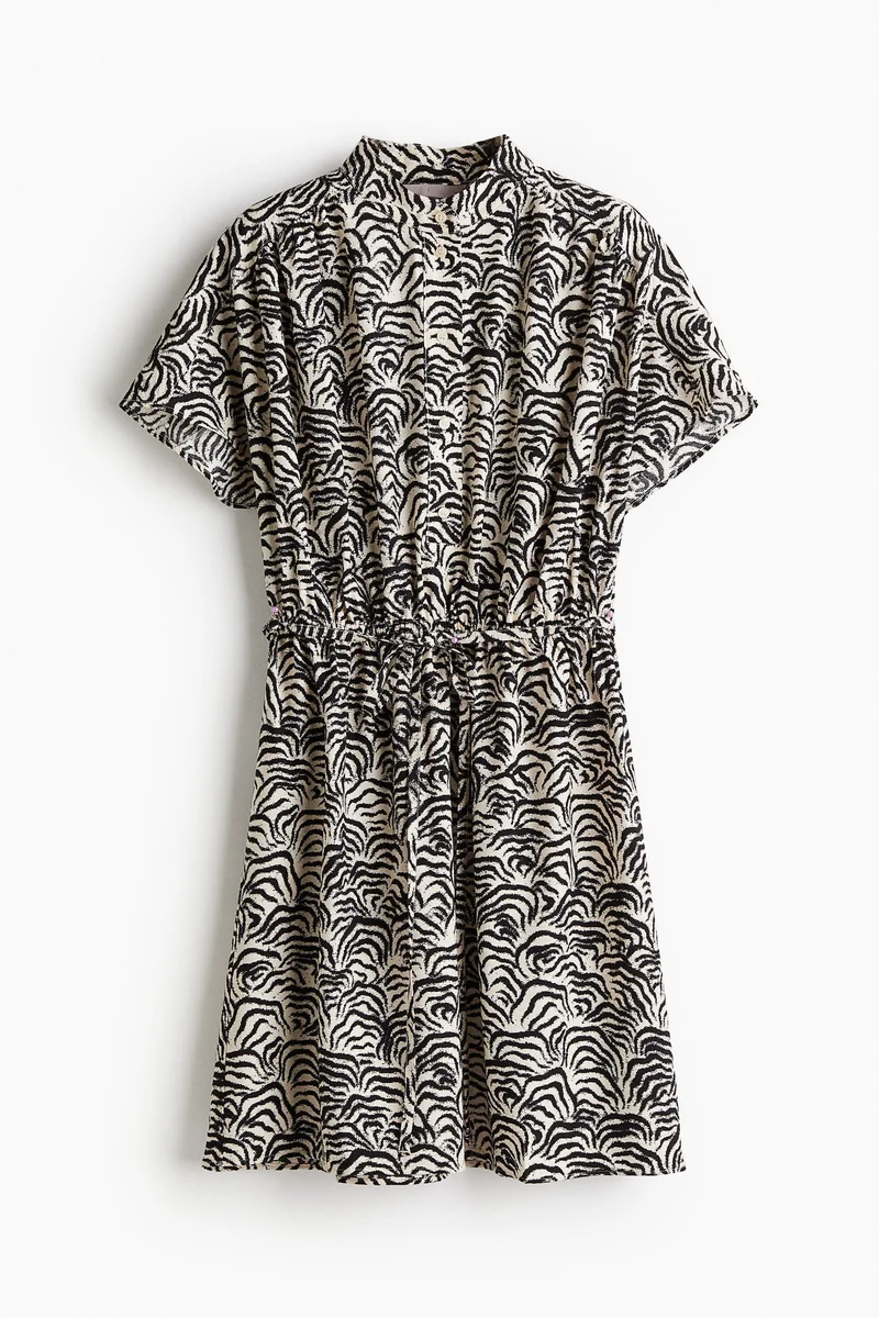 H&M Tie-Belt Dress