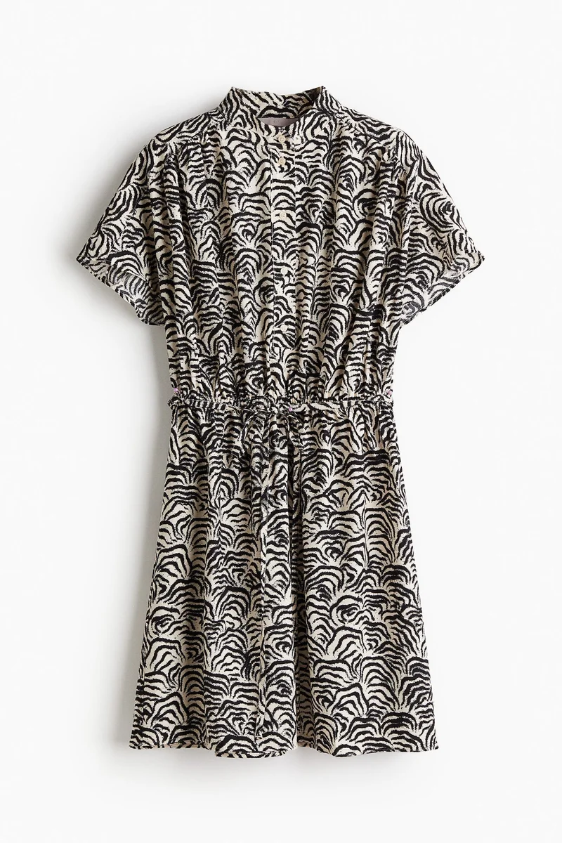 H&M Tie-Belt Dress