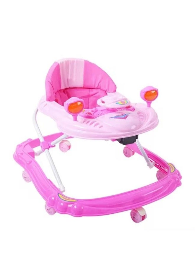 A cheerful baby walker with a practical design that helps the child move and interact - Image 1