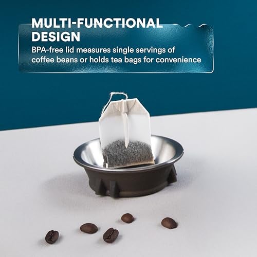 ovalware Glass Range Coffee Server For Pour Over Coffee & Tea - 800ml/27oz Ovalware Microwave Safe & Heatproof 2.5mm Thick Glass Body - Image 5