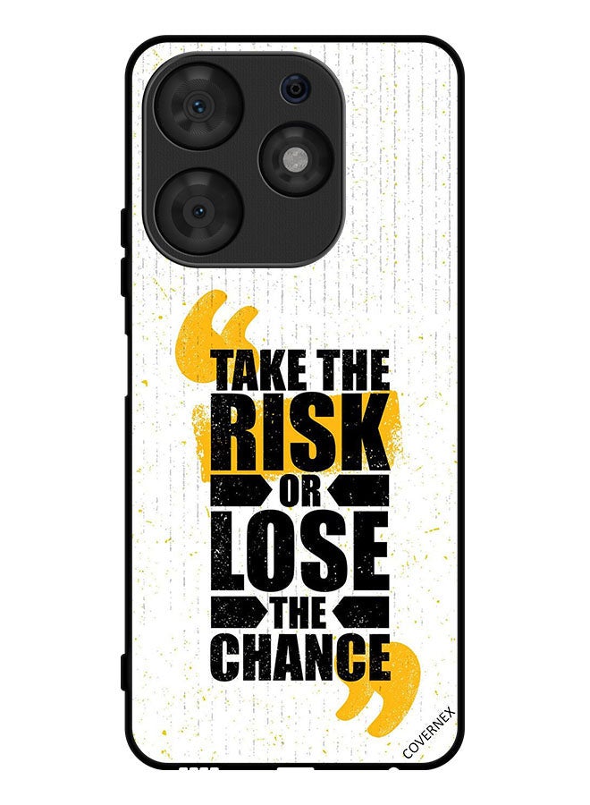 Covernex Protective Case Cover For Tecno Spark 10 Pro Take The Risk - Image 1