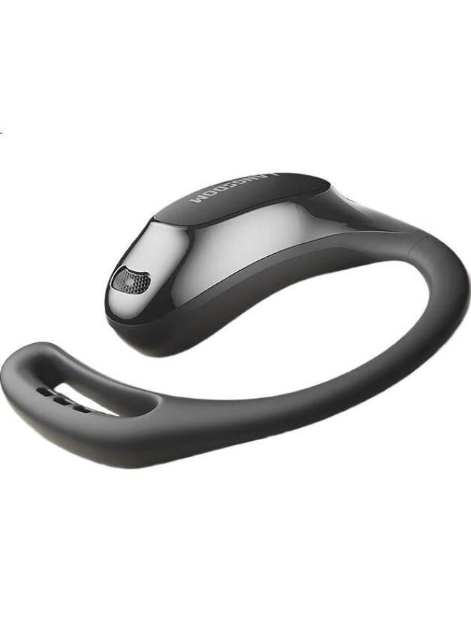 Langston Lanston Te10 Black Bluetooth Earhook Earphones True Wireless Open-Fit Noise Cancelling For Phone Calls, Sports, Running, Cycling Compatible With Apple, Xiaomi, Huawei - Image 2