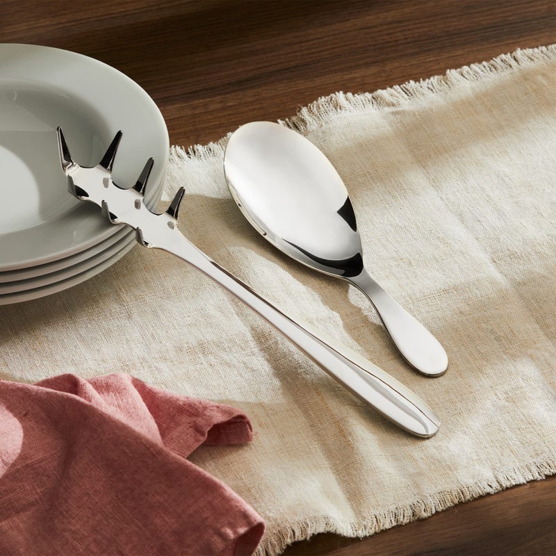 Alessi "eatit" Risotto Serving Spoon in 18/10 Stainless Steel Mirror Polished, Silver - Image 2