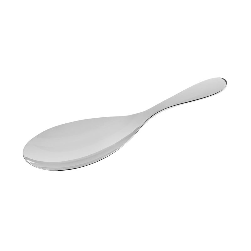 Alessi "eatit" Risotto Serving Spoon in 18/10 Stainless Steel Mirror Polished, Silver - Image 3