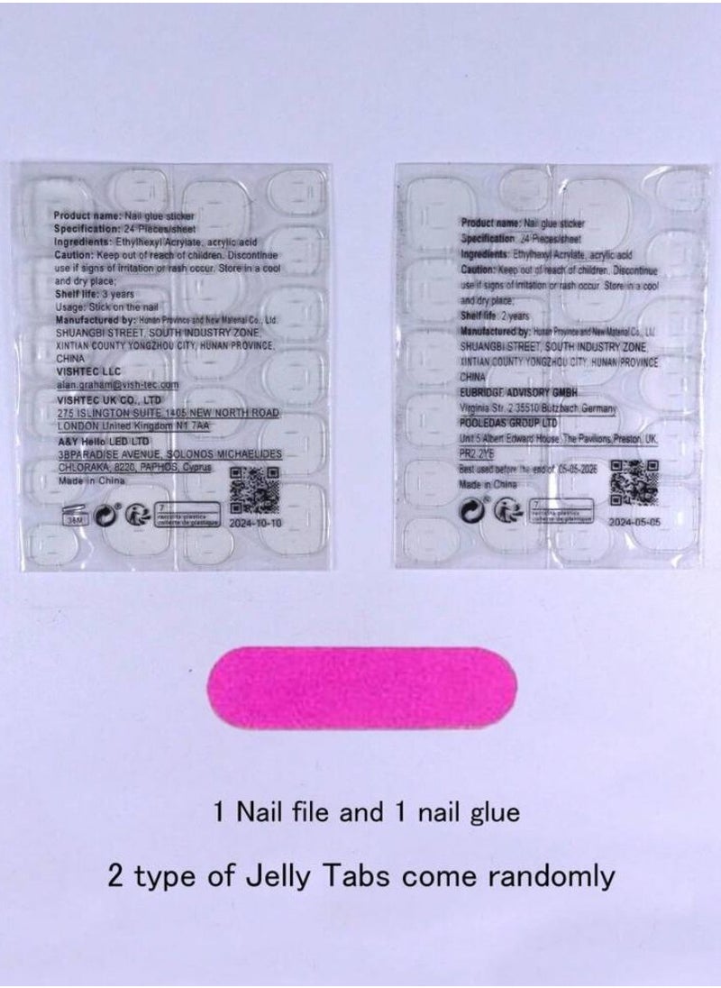 Generic White nails, 24 pieces  - Image 5