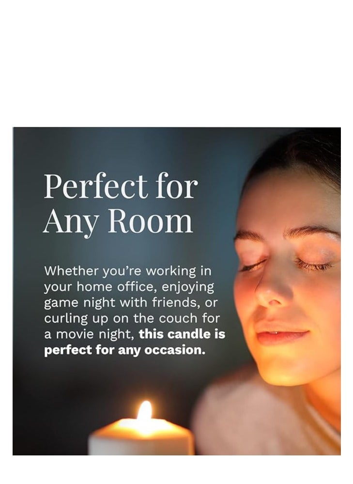 CANDLE-LITE - Candle-lite 18 oz Juicy Black Cherry Scented Jar Candle, Long-Lasting Fragrance - Image 1