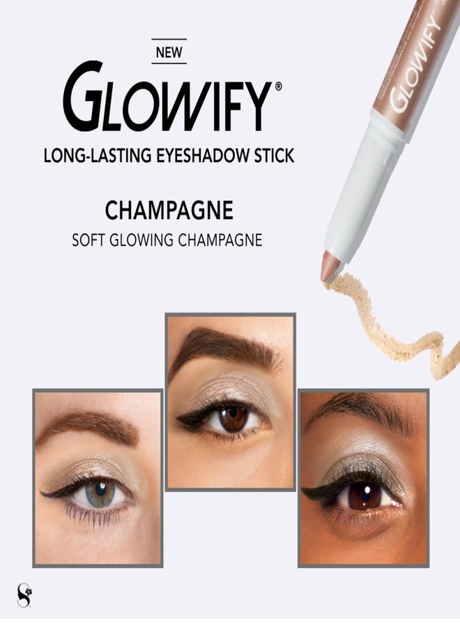 SeneGence Glowify Long-Lasting Eyeshadow Stick, Champagne, Multi-Use Highlighter for Eyes, Cheeks, Brow Bone, Effortless Application with Smooth, Velvety Finish - Image 4