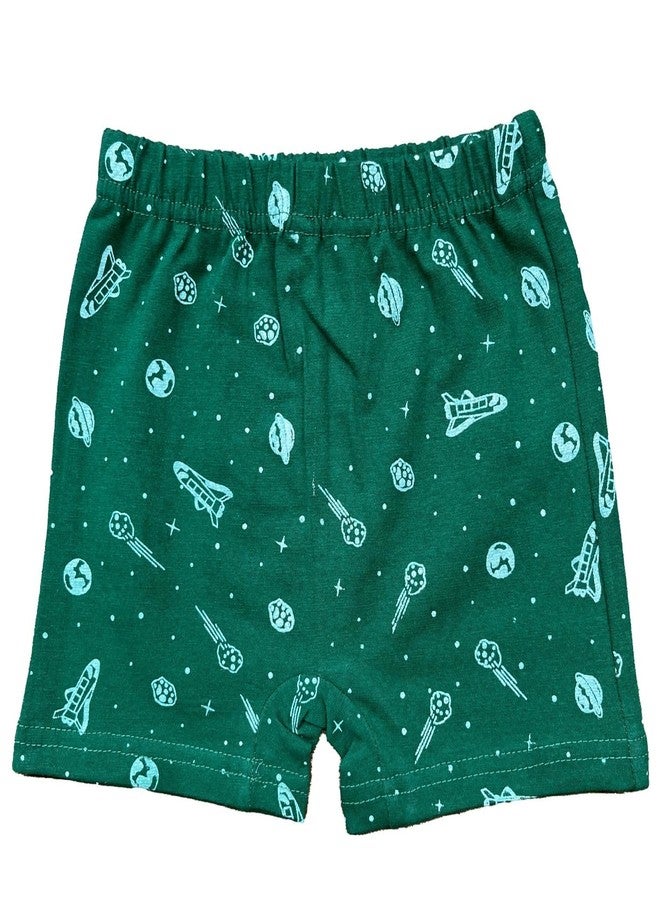 FASHA Pure Cotton Baby Bloomer - Unisex Toddler Underwear, Super Soft Breathable Briefs - Pack of 4 - Assorted Prints - Image 3
