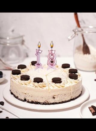 Number Birthday Candles, for Cake Decoration,Birthday,Wedding Anniversary, (Number 8) - view 3
