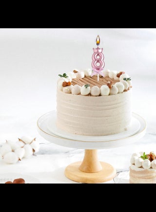 Number Birthday Candles, for Cake Decoration,Birthday,Wedding Anniversary, (Number 8) - view 4