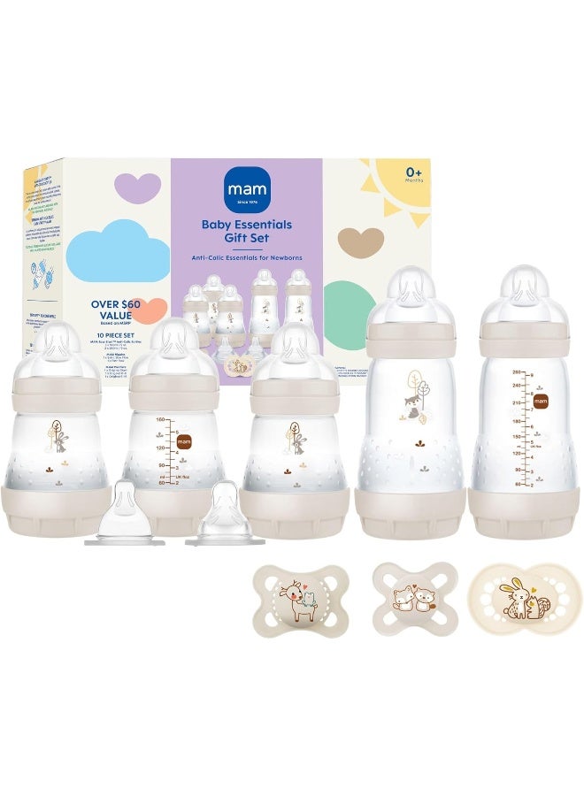 MAM Matte Essentials Gift Set, 10-Piece, Newborn, Unisex - Image 1
