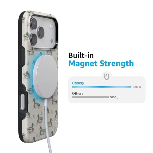 Casely iPhone 17 Pro Max Case | The Boyfriend Collection | Mallard & Co. | Bold Protective Design | Compatible with MagSafe - Image 5