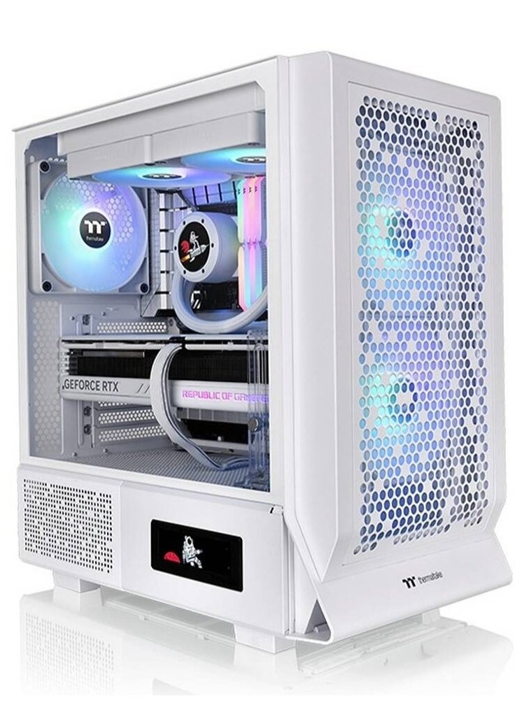 NANOTECH Inferno Core Gaming PC - AMD Ryzen 7 7800X3D AM5 Desktop Processor, 8 Cores & 16 Threads, DDR5 32GB (2*16) Ram, Nvidia GeForce RTX 4070 Super 12GB OC Edition GDDR6X Graphics Card, 1TB NVMe M.2 SSD, 3 Fan AIO Liquid Cooler, 750W 80 Plus Standard Power Supply, Windows 11 Pro | Wi-Fi  - Image 1