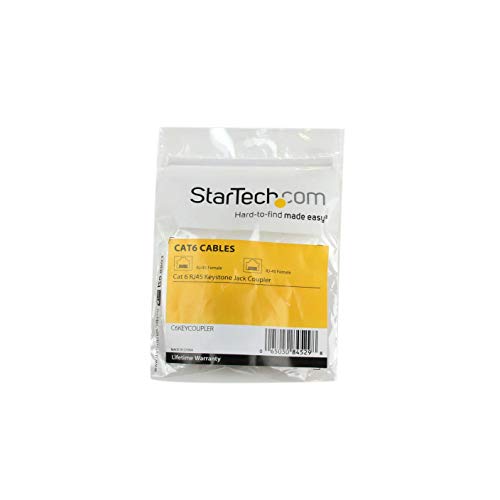 StarTech.com Cat 6 RJ45 Keystone Jack Network Coupler - F/F (C6KEYCOUPLER) - Image 3