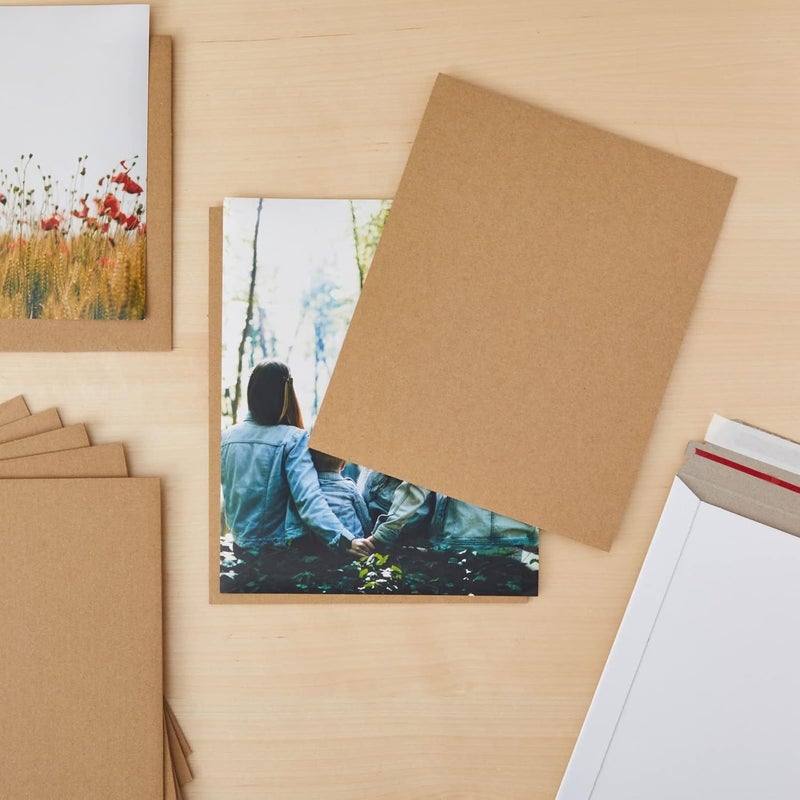 Juvale 25 Pack Corrugated Cardboard Sheets 8 x 102 Inches 2mm Thick Cardboard for Crafts Packing Shipping Moving Mailing DIY Art  Classroom Projects - Image 2