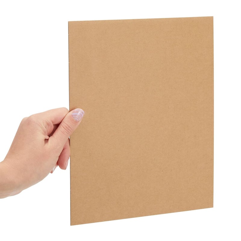 Juvale 25 Pack Corrugated Cardboard Sheets 8 x 102 Inches 2mm Thick Cardboard for Crafts Packing Shipping Moving Mailing DIY Art  Classroom Projects - Image 5