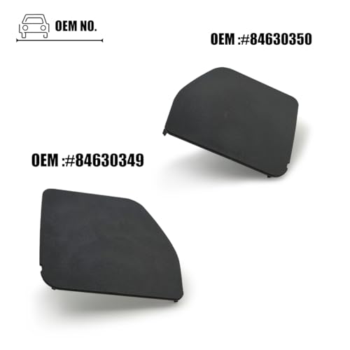LXROAR01 2PCS Interior Door Handle Trim Caps Front Driver and Passenger Side Compatible with Silverado Sierra 1500 2500 HD 3500 HD 2019 2020 2021 2022 2023 2024 2025, for 84630349 84630350 - Image 4