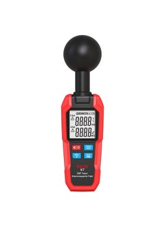 BSIDE Multifunctional Electric Field Magnetic Field Radiation Detector K7 Handheld Electromagnetic Radiation Tester EMF Meter   Portable Radio Frequency Detect Meter
