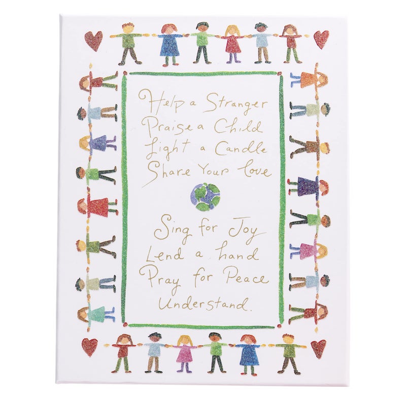 Graphique Help a Stranger Holiday Cards | Pack of 20 Cards with Envelopes | Christmas Greetings | Glitter and Gold Foil Accents | Boxed Set | 4.25" x 5.875" - Image 5