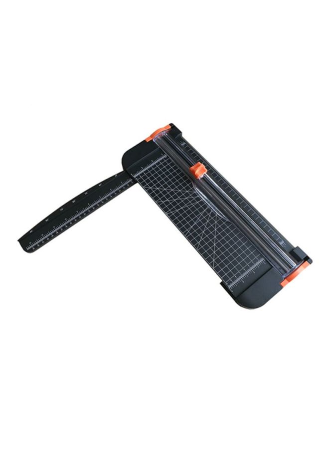 Sharpdo A4 Paper Cutter Black/White/Orange - Image 3