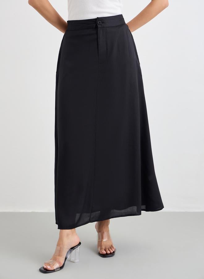 ستايلي تنورة ماكسي مستقيمة بخصر متوسط - Image 2